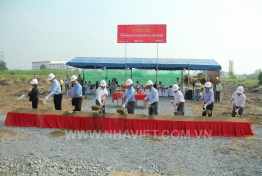 GROUND BREAKING CEREMONEY - CONTRUCTION OF WAREHOUSE AND ASSOCIATED CAI LAN OILS AND FATS INDUSTRIES COMPANY
