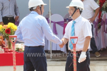 GROUND BREAKING CEREMONEY OF T&S FACTORY (PHASE 2) AT LONG HAU IP