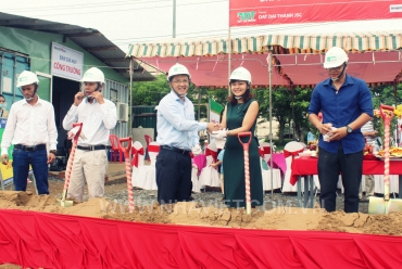 GROUND BREAKING CEREMONEY OF DAT DAI THANH PLASTIC PACKAGING FACTORY